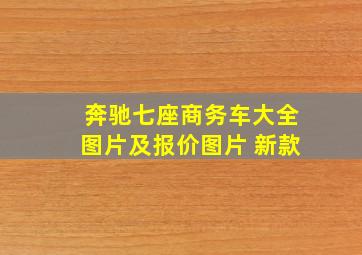 奔驰七座商务车大全图片及报价图片 新款